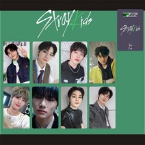 명함용지 하드보드지 8 개/대 Kpop Stray Kids 새 앨범 ODDINARY Photocards 인쇄 카드 엽서 LOMO Cards 팬 컬렉션 선물, [04] I.N
