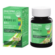 데일리프로 프리미엄 초록입홍합 골드 플러스, 60정, 1개
