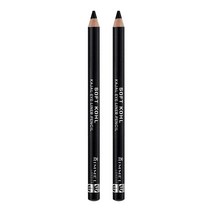 Rimmel 림멜 소프트 Kohl Kajal 펜슬 아이라이너 블랙 2팩