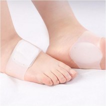 실리콘 조절 아치보호 깔창 쿠션 패드, 화이트