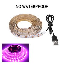 식물LED등 식물 LED 재배 다육이 생장램프 led 성장 빛 전체 스펙트럼 phytolamp 5v usb plant light strip 1m 2m 3m phyto 램프 꽃, 방수가 되지 않는 ip20, 1m 60LED