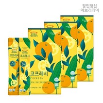 장인정신에브리데이 유기농 수세미 감귤 농축액 코프레시 총 45포 3박스, 15포x3박스/1개