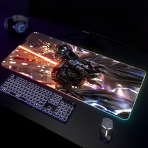 led 가정용 테블릿 그림패드 페인팅 그림 웹툰 태블릿 글씨 War RGB 마우스 패드 대, 08 WAR002 (19)_11 1000x500x3mm