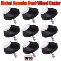 IRobot Roomba i7 플러스 E5 E6 E7 500 600 700 800 900 시리즈 진공 교체 전륜 캐스터 조립, [05] 9pcs