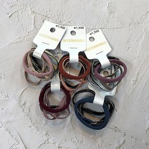 (ABM도매콜) (균일가1500)헤어끈10(1P)(색상랜덤), 상세페이지 참조, 상세페이지 참조