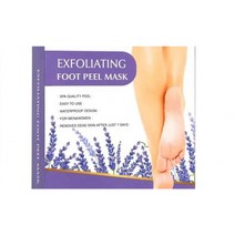 풋 필 마스크 각질 제거제 천연 성분 각질 제거 굳은살 각질 제거 죽은 피부 굳은살 리무버 베이비 부드럽고 매끄러운 터치 남성 여성 라벤더 거칠고 갈라진 건조한 발, 1개