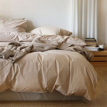 보드라운 80수 고밀도 워싱 델루나 호텔이불 침구세트델루나 고밀도호텔 이불커버
