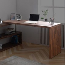 1600 ㄱ자책상 데스크상판 ㄱ테이블상판 원목 우드 나무, 화이트