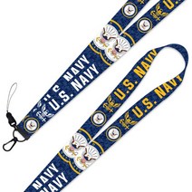미국 공군 패턴 키 전화 태그용 끈 넥 스트랩 체인 ID 카드 USB 배지 군인 홀더 기념품 선물, 한개옵션1, 02 Long Black