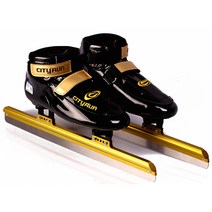 남녀 스피드 스케이트화, 상세 페이지 참고, 신발에 블랙 골드 슬립 45