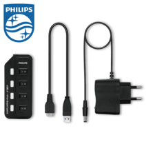 USB 3.0 4포트 유전원 개별스위치 USB 허브 SWV3814