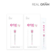 [리얼그램] 화이링워터W 석류맛 1+1박스(20회분), 화이링워터W 2개