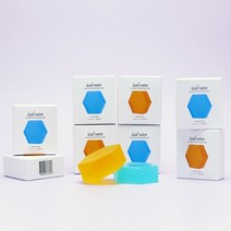 상쾌하고 청량한 멘톨 함유 천연 수제 비누 2종 세수비누 세안비누 헬스비누 땀비누 목욕비누 몸냄새제거비누 모낭염비누 모낭충제거비누 모공비누 샤워비누 클렌징바 향균비누 향좋은비누, 멘톨 2% 비누, 5개