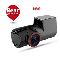 SAMEUO-U2000 자동차 대시캠 4K UHD 2160P카메라 레코더 24 시간 주차, 32G, Rear camera 1080P
