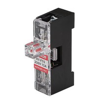 휴즈홀더 250V 15A 1P Ø6X30mm 휴즈용 110V~220V HY-F15-1A