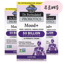[가든오브라이프]-M2-Garden of Life 닥터 포뮬레이티드 무드 유산균 60개입[[3통]], 3개, 60정, 60개