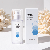 오아이브 턴오버앰플 50ml 돌고래풀 EGF 펩타이드 미백 보습 기미, 2개