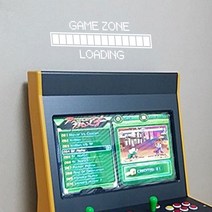게임존 게임방 PC방 오락실 포인트 데코 스티커 A타입 홈 거실 방 벽 월 신혼집 게스트 하우스, 크롬/가로 1020mm (P000BECC00BK)