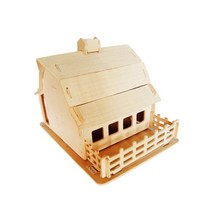 5P 농장창고 DIY 원목 조립 퍼즐 만들기 BD P070