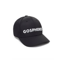 GOSPHERES W BASIC BIG LOGO CAP BLACK YE