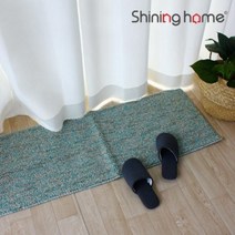 기타 바보사랑[샤이닝홈]샤인 주방 발매트 코코L 러그 1+1, 그레이/코랄