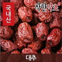 착한약초 국내산 몸에좋은약초 150종, 12SS_국산 대추 600g, 1개