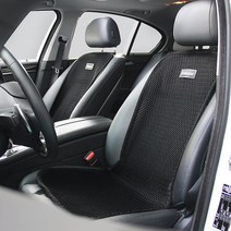 지엠지 콜드백 2P 매시 자동차 통풍시트 한대분, 블랙