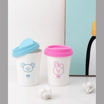 아이방 책상 파우더룸 화장대 미니휴지통 클린 심플 청소용품 부엌쓰레기통, 1개, 치미