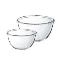 [아코록] 코쿤볼 대형 유리볼 2종/믹싱볼/샐러드볼, 아코록 코쿤볼 대형 유리볼 24cm