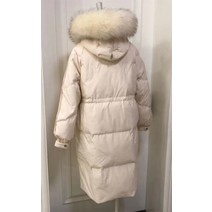 패딩 롱 자켓 숏 구스 덕 크롭 누빔 역시즌 폭스퍼