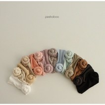 쿨쿨헤어밴드 백일 돌 신생아머리띠 피카부 peekaboo