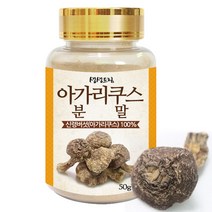 아가리쿠스 버섯 분말 가루 50g 국산 국내산, 단품
