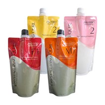 시세이도 크리스탈라이징 큘 디자이닝 크림 1 2제 각 400ml, M(손상모용), 에멀젼(약크림형)