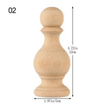 우드카빙 나무 조각 만들기 재료 멀티 스타일 유럽 스타일 단단한 가구 발 다리 캐비닛, 2