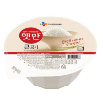 CJ제일제당 햇반 백미밥 큰공기 사각 300g, 9개