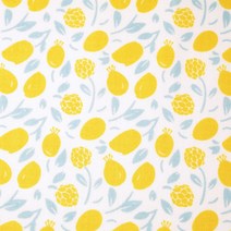 슈슈룸 면 20수 플라워 프린트 원단 패브릭 110cm x 180cm, F-0294