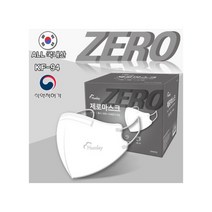 코튼데이 휴데이 새부리형 KF94 제로 마스크 흰색 100매, 대형