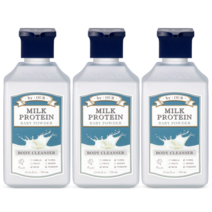 바이아우어 밀크프로틴 바디워시 베이비파우더향, 700ml, 3개