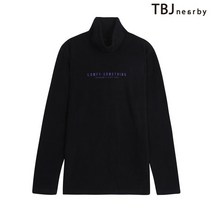 티비제이(TBJ) 여성 플리스 하이넥 티셔츠 T194TS600P