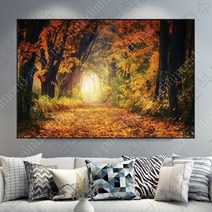 보석 비즈 십자수 가을 풍경화 패브릭 DIY 대형