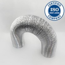 ISO인증 국산 알루미늄 후렉시블 닥트 호스 덕트 자재 자바라 주름관 200mm x 10M