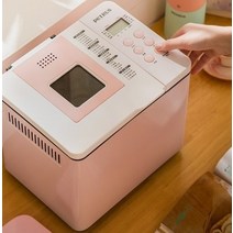 제빵기 데크오븐 건강제빵기 베이커리장비 제빵용오븐 제과제빵오븐 빵굽는기계 식빵만들기 220v 홈 전자동 빵 기계 더블 튜브 케이크 반죽 반죽 작은 지능형 다기능 아침 반죽 장치, 분홍, 씨엔, 유럽 ​​연합