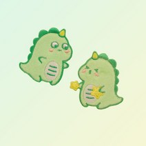 귀여운 아기옷 꾸미기 리폼와펜 양말 가방 귀여운공룡