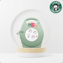 러그박스 캠핑릴선 10m 20m 30m 전기 릴선 3구 4구 차박 리드선 USB 연장선 작업선, 10m 3구 USB 슬림형 (민트)1.5SQ, 1개