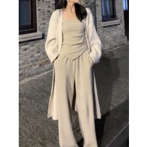 김태리 술도녀 한선화 김나영 놀토 카리나 예린 해린 여성 팬츠 니트 셋업 의상 맘룩 세트