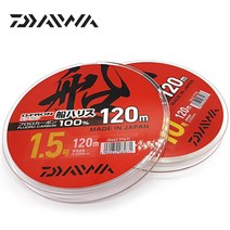다이와 디프론 후네 하리스 후로로 카본 목줄, 2.0호 (120m)