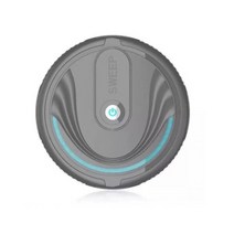 자취방 원룸 로봇형 청소기 자동 리모컨 USB 충전식 스마트 로봇 진공 프로 바닥 청소 가정용 도구, 다크 그레이