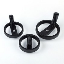 리어카바퀴 농사용 손수레 캠핑 카트 끌차 지개 롤테이너 인테이너 핸드휠 with 더블, 16mm x200mm