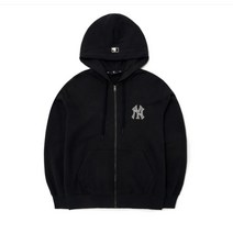 [국내 매장판] MLB 베이직 빅로고 기모 후드집업3ATRB0426-50BKS 300095