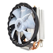 Heat Pipes CPU Cooler RGB 120mm PWM 4Pin i5 PC quiet for Intel A 1700 2011 1200 11 [A00059431], 08-No light Ryzen AM5--59431